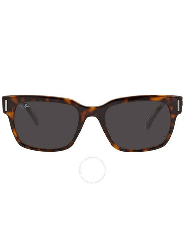 Ray Ban Jeffrey Dark Grey Classic Square Unisex Sunglasses RB2190 1292B1 55 - RAY-BAN - BALAAN 1