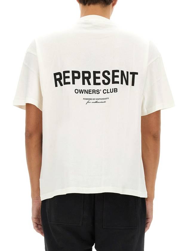 T-SHIRT WITH LOGO - REPRESENT - BALAAN 3