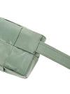 Intrecciato Cassette Mini Belt Bag Sage Green - BOTTEGA VENETA - BALAAN 9