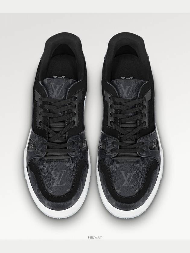 LV Trainer Low Top Sneakers Eclipse - LOUIS VUITTON - BALAAN 3