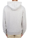 Oars Regular Hoodie Light Grey Melange - MAISON KITSUNE - BALAAN 5