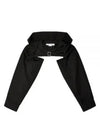 Hooded Bolero Black - COMME DES GARCONS - BALAAN 2