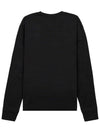 Boke Flower Embroidery Patch Cotton Long Sleeve T-Shirt Black - KENZO - BALAAN 3