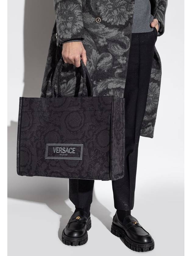 Tote Bag 10131521A09741 2BM0V Black - VERSACE - BALAAN 4