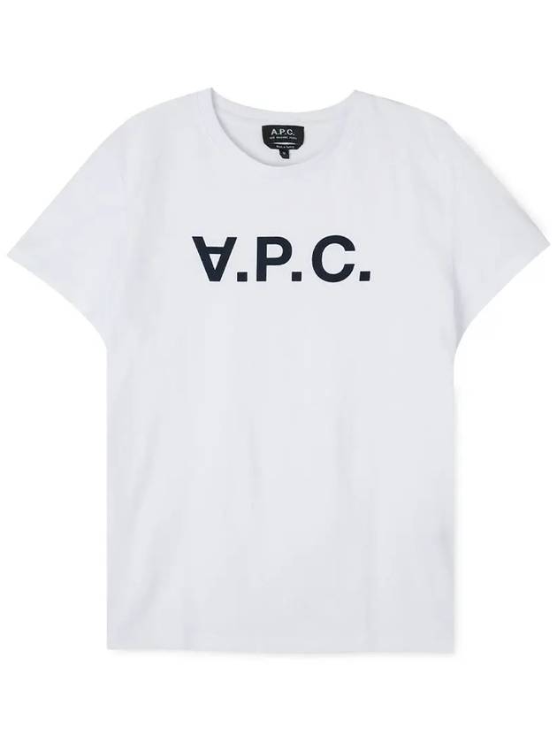 VPC Logo Short Sleeve T-Shirt White - A.P.C. - BALAAN 2