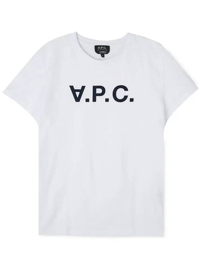 VPC Logo Short Sleeve T-Shirt White - A.P.C. - BALAAN 2