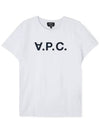 VPC Logo Short Sleeve T-Shirt White - A.P.C. - BALAAN 4