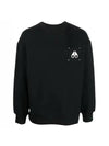 Men's Brooklyn Crew Neck Sweatshirt Black - MOOSE KNUCKLES - BALAAN 1