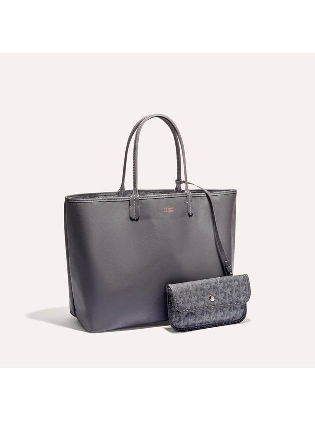 Anjou PM Chevroches Calfskin Tote Bag Grey - GOYARD - BALAAN 1