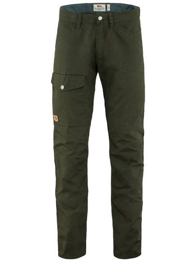 Men's Greenland Jeans Regular Track Pants Deep Forest - FJALL RAVEN - BALAAN 2