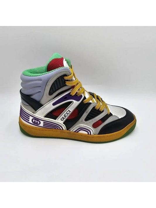Interlocking G Basket High Top Sneakers - GUCCI - BALAAN.