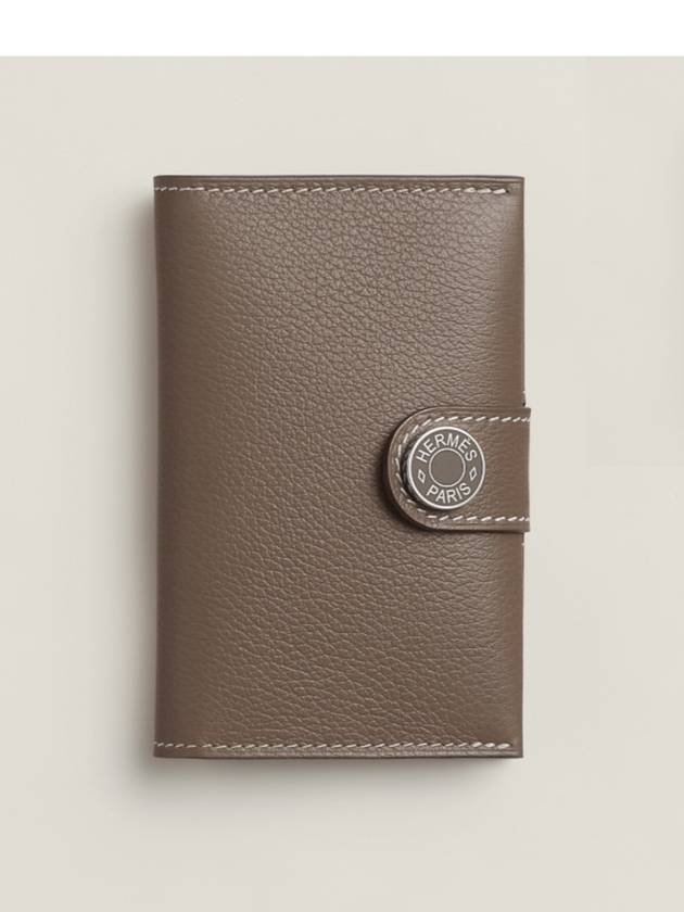 R.M.S Card Wallet Brown - HERMES - BALAAN 3