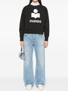 Mobily Sweatshirt Black SW0011FA B1M12E FKEC - ISABEL MARANT - BALAAN 4