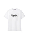 Basic Logo Short Sleeve T-shirt White - ARCANE FUNK - BALAAN 1