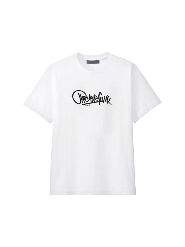 Basic Logo Short Sleeve T-shirt White - ARCANE FUNK - BALAAN 2