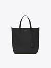 Shopping Toy Supple Leather Tote Bag Black - SAINT LAURENT - BALAAN 3