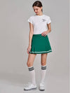 Color combination tape double pleated skirt MW4SS602 - P_LABEL - BALAAN 8