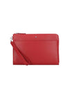 Sartorial Strap Medium Clutch Bag Red - MONTBLANC - BALAAN 1