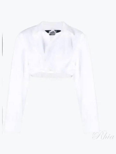 La Chemise Bahia Courte Shirt White - JACQUEMUS - BALAAN 2