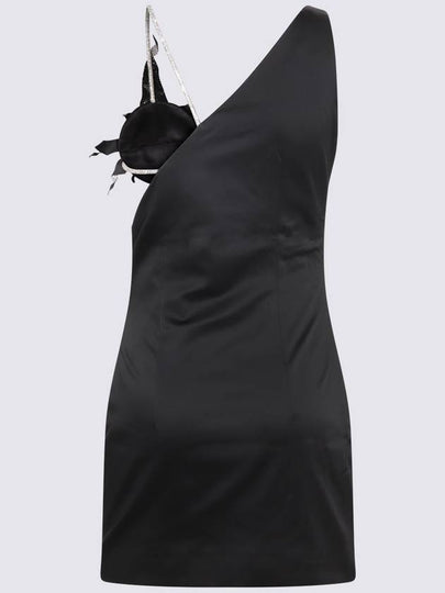 Nué Black Nylon Orchid Dress - NUE - BALAAN 2