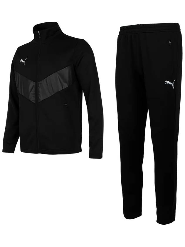 KK Club Pre-Match Brushed Suit Black - PUMA - BALAAN 4