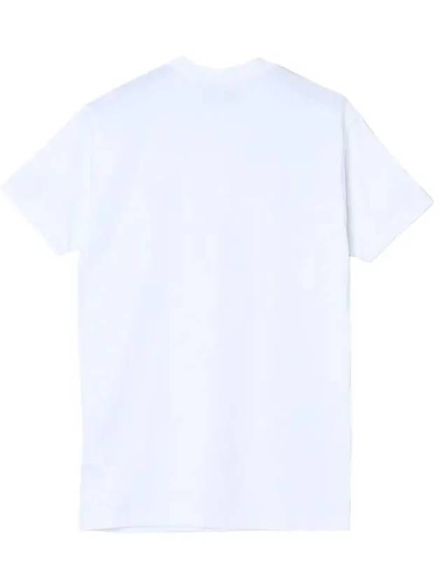 ORB Logo Cotton Short Sleeve T-Shirt White - VIVIENNE WESTWOOD - BALAAN 4