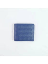 Intrecciato Bifold Half Wallet Navy - BOTTEGA VENETA - BALAAN 4