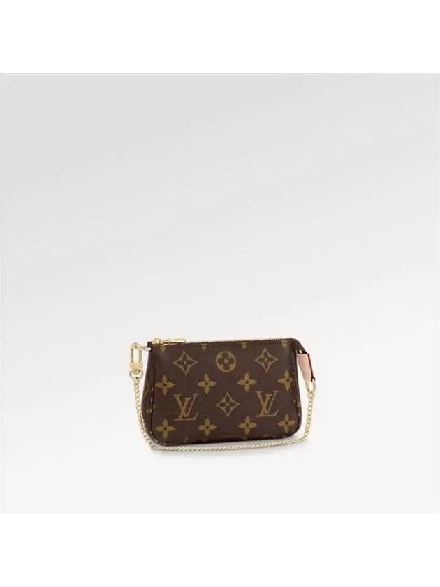 Monogram Mini Pochette Shoulder Bag Brown - LOUIS VUITTON - BALAAN 2