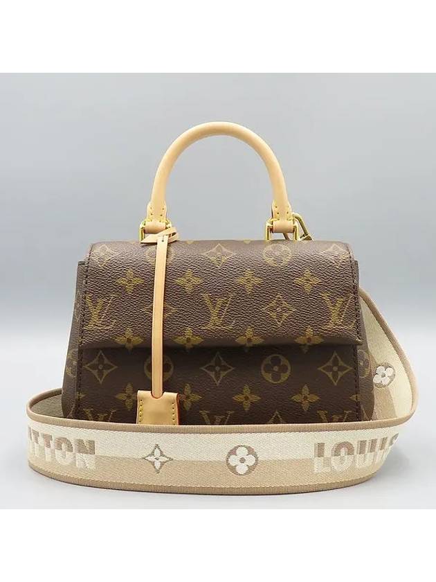 M46055 Monogram Canvas Cluny Mini Tote Bag Shoulder Strap 2WAY - LOUIS VUITTON - BALAAN 4