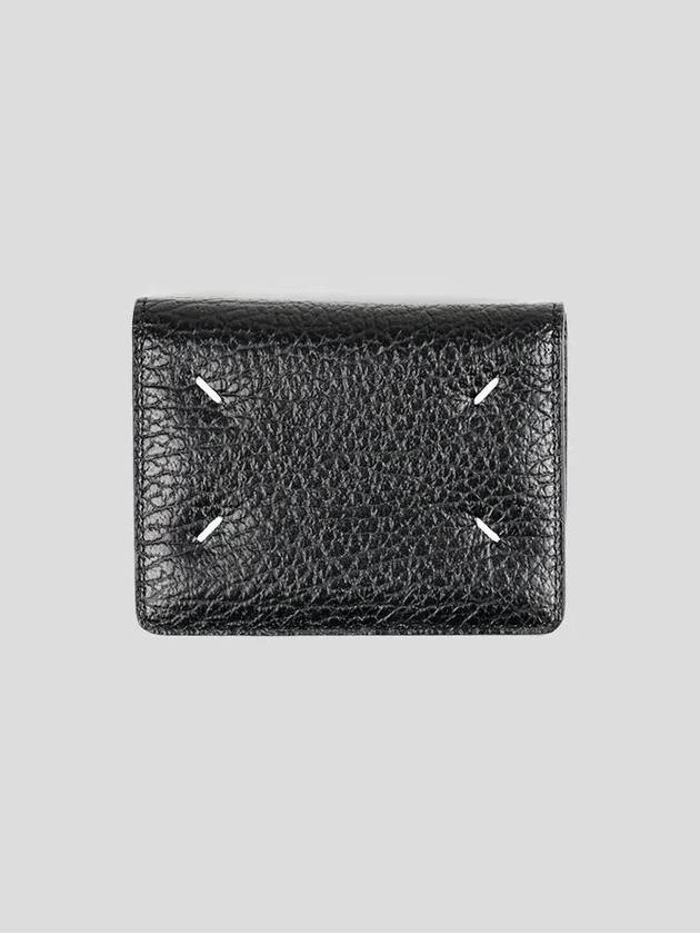 4 Stitch Keyring Card Wallet Black - MAISON MARGIELA - BALAAN 2