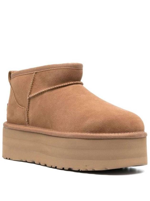 'Ultramini' Beige Boots With Platform In Suede Woman - UGG - BALAAN 2