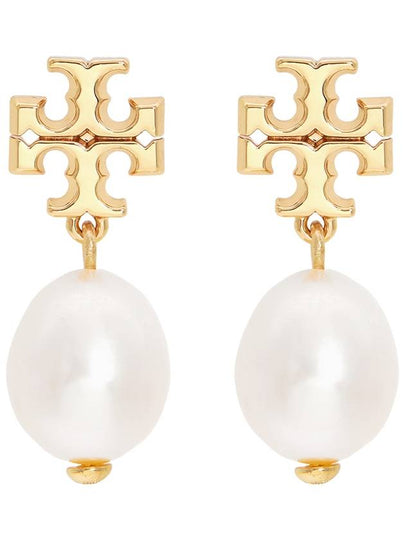 Kira Pearl Drop Earrings Gold - TORY BURCH - BALAAN 2