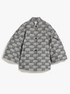 Egemone Cotton Cape Grey - MAX MARA - BALAAN 2