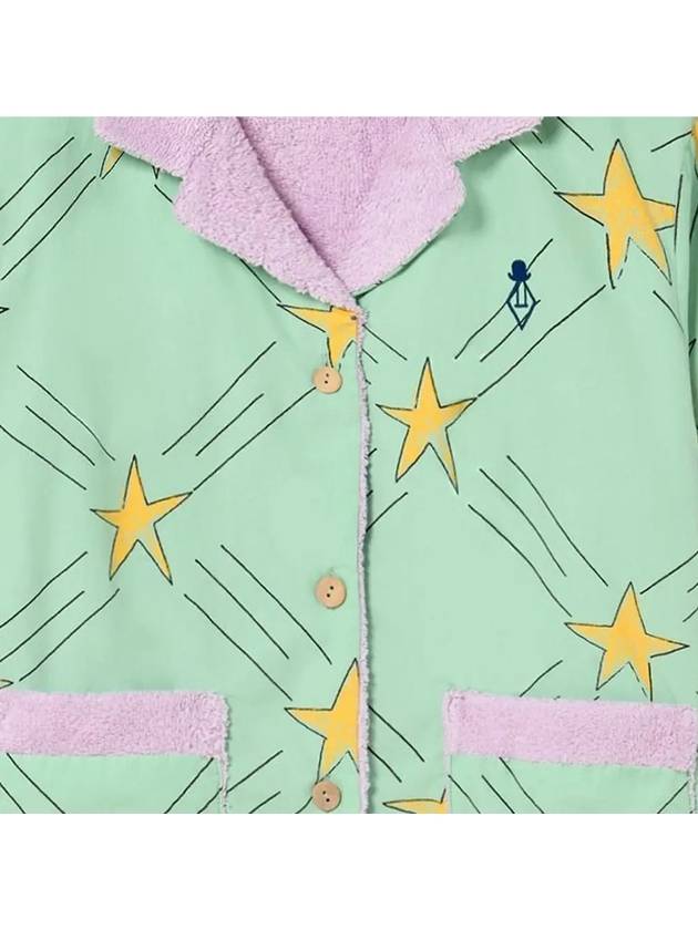 Kids Blue Star Printing Whale Jacket S22115 257AV - THE ANIMALS OBSERVATORY - BALAAN 4