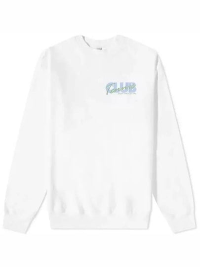 Agassi Tennis Club Logo Crew Neck Sweatshirt White - SPORTY & RICH - BALAAN 2