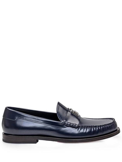 logo decorated leather loafers A30248AQ237 - DOLCE&GABBANA - BALAAN 2