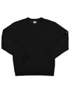 Light Fleece Crew Neck Sweatshirt Black - CP COMPANY - BALAAN 4