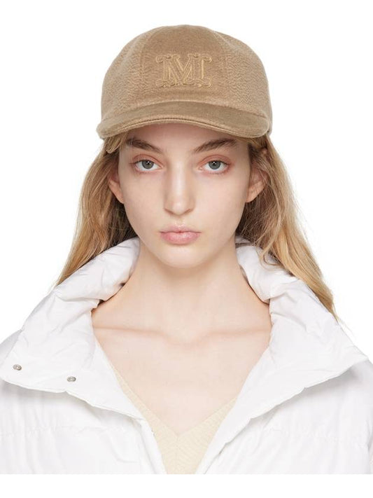 Pisa Cashmere Ball Cap Beige - MAX MARA - BALAAN 2