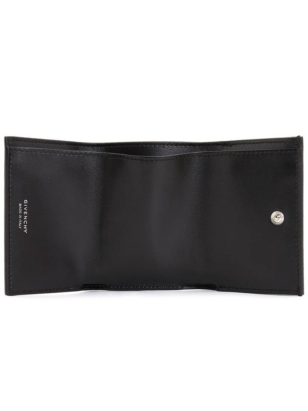 G-Cut Tri-Fold Compact Half Wallet Black - GIVENCHY - BALAAN 6