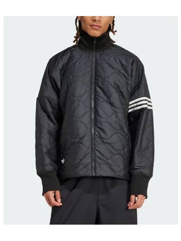 Neuclassics Quilted Zip-Up Jacket Black - ADIDAS - BALAAN 2