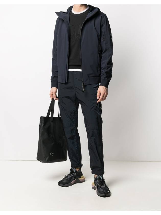 Shell Light Track Jacket Navy - CP COMPANY - BALAAN.