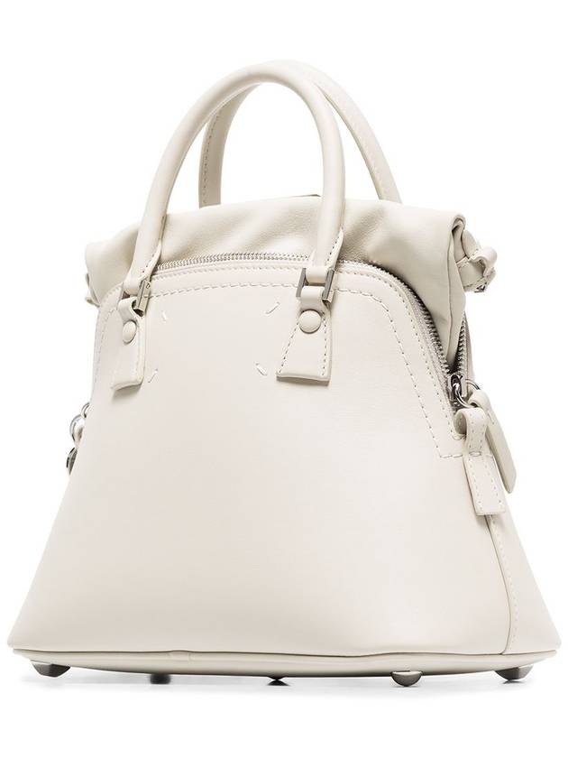 5AC Mini Tote Bag Light Grey - MAISON MARGIELA - BALAAN 5