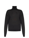 Cassandre Turtleneck Black - SAINT LAURENT - BALAAN 2