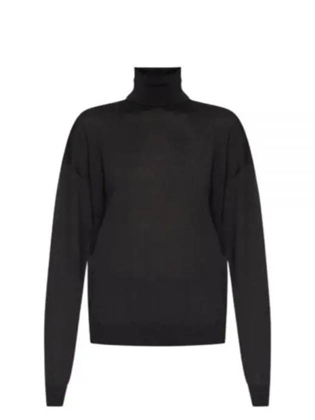 Cassandre Turtleneck Black - SAINT LAURENT - BALAAN 2