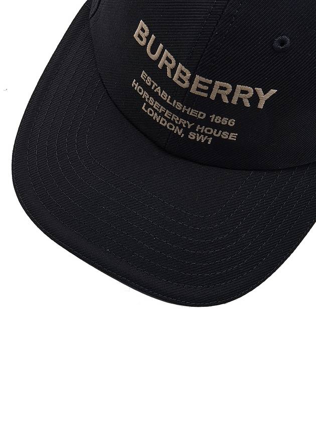 Horseferry Motif Ball Cap - BURBERRY - BALAAN 8