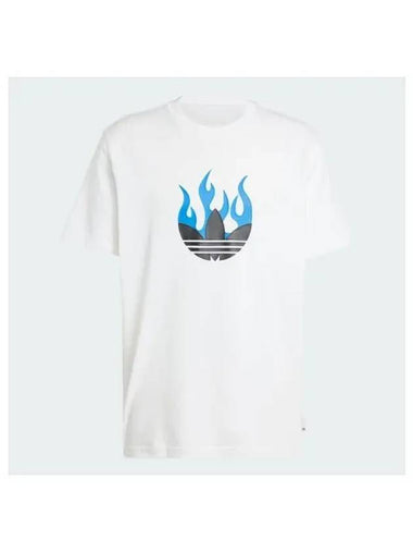 adidas FLAMES LOGO TEE IS2944 - ADIDAS - BALAAN 1