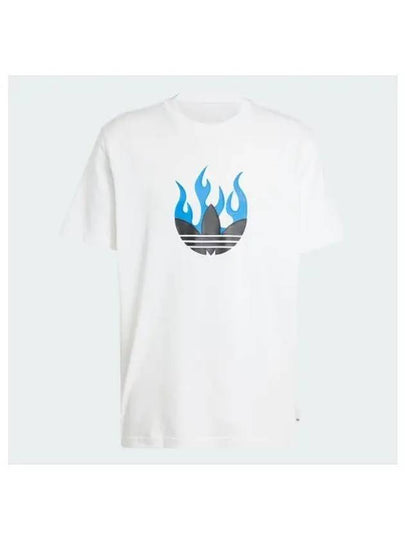 adidas FLAMES LOGO TEE IS2944 - ADIDAS - BALAAN 2