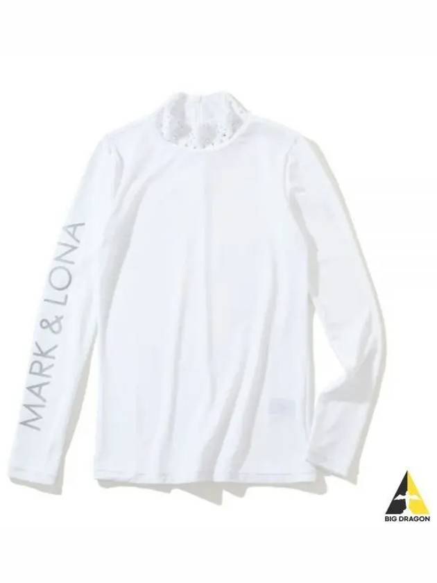 Luxe Velor Mock neck shirts MLW 2D AU05 Women s - MARK & LONA - BALAAN 1