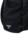 Triangle Logo Tesuto Nylon Backpack Black - PRADA - BALAAN 4