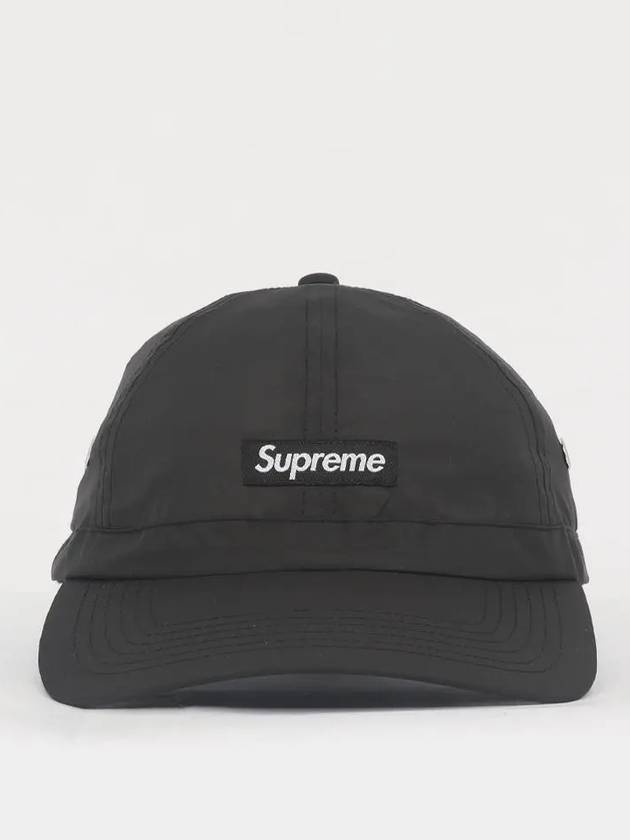 Patch logo crown band nylon 6 panel cap SS24H73 BLACK - SUPREME - BALAAN 2